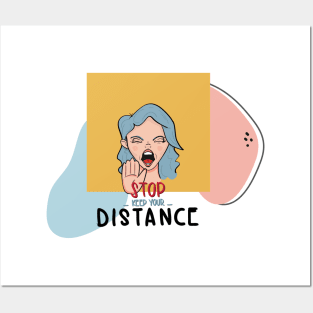 Keep Your Distance Posters and Art